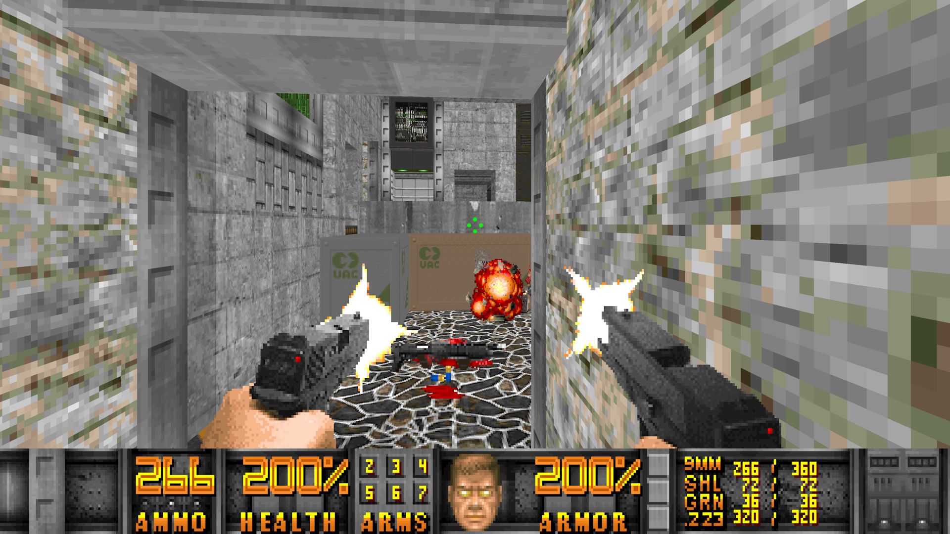 Antaresian Reliquary** is an nine-level PWAD for Doom II requiring 