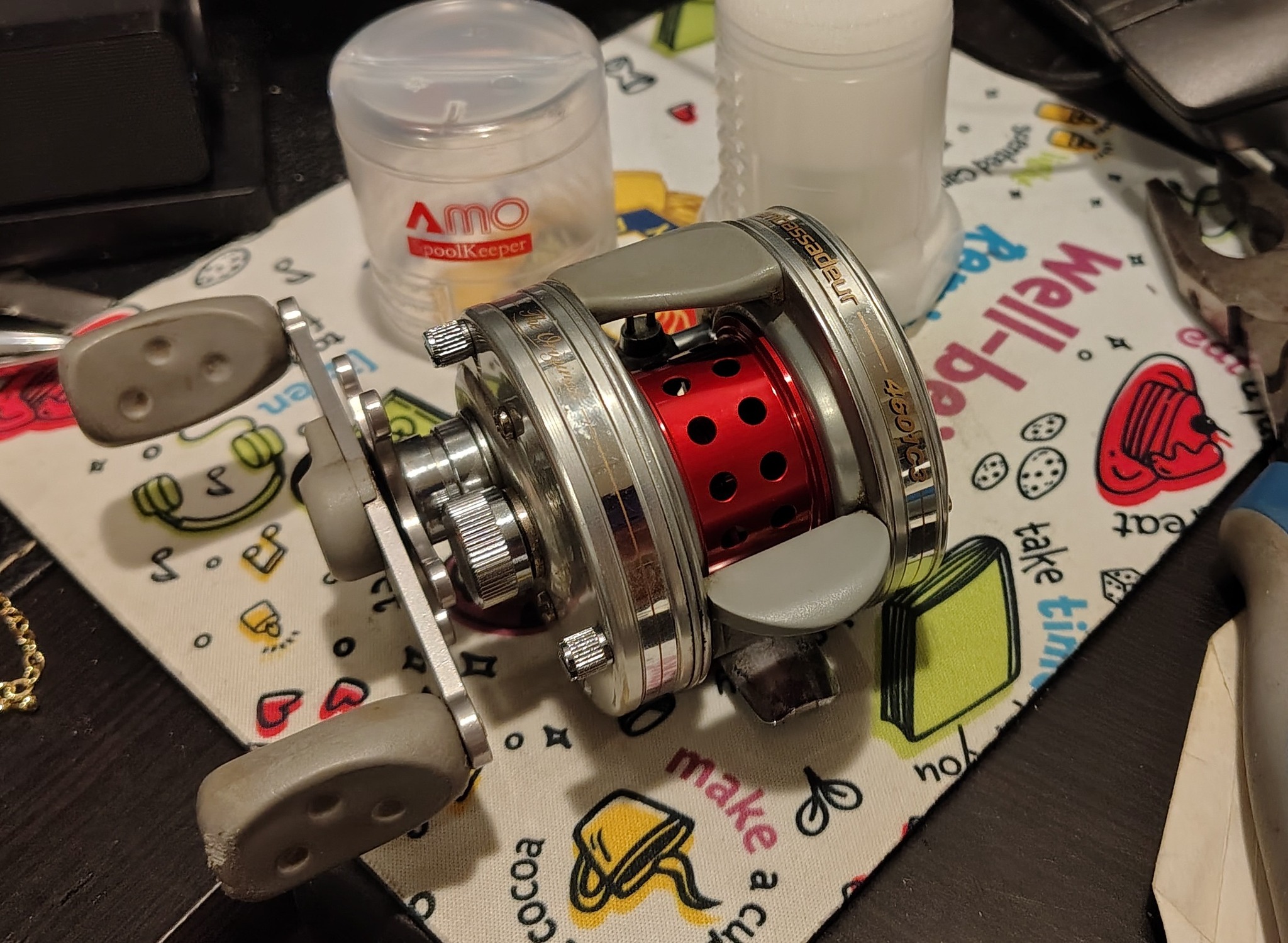 My Gunnar Red project : Abu Garcia Ambassadeur 4601c Gunnar Red