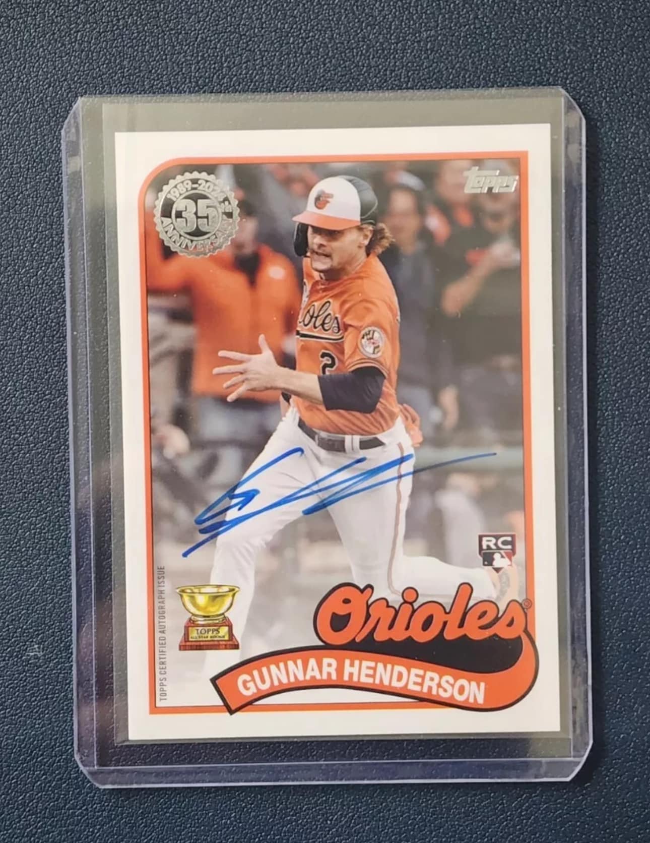 Is 2024 Gunnar Henderson 1989 Auto RC?