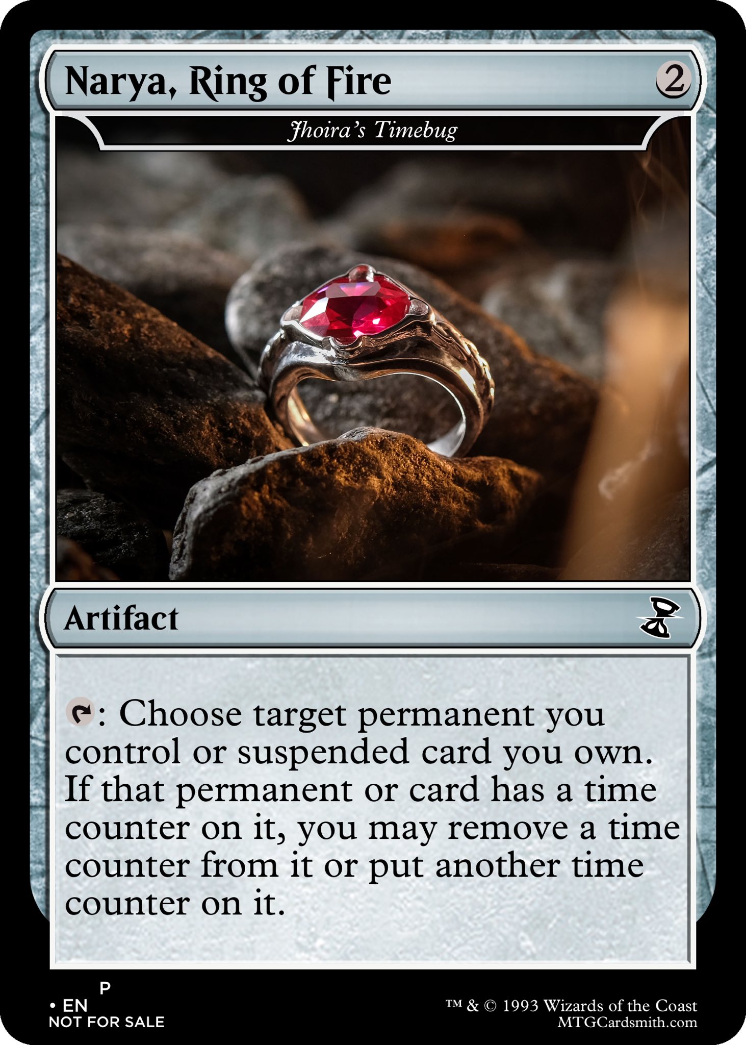 gandalf of the secret fire mtg commander deck [551] [Borderless] [The Lord of the Rings: Tales of Middle-earth: Commander] [Surge Foil]  Face to Face Games Gandalf of the Secret Fire