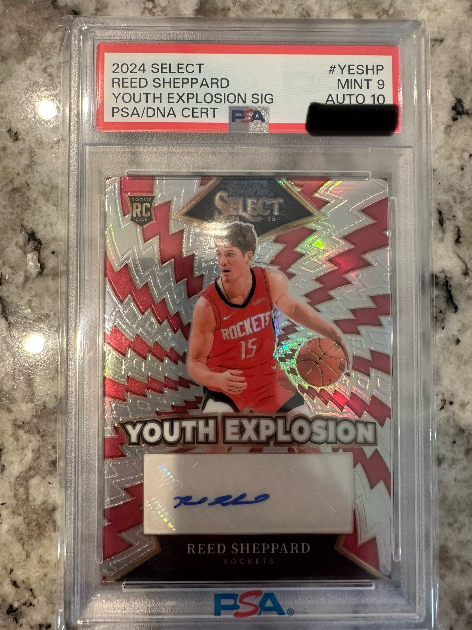 Picked up some Reed Sheppard. Sent these off to get graded!