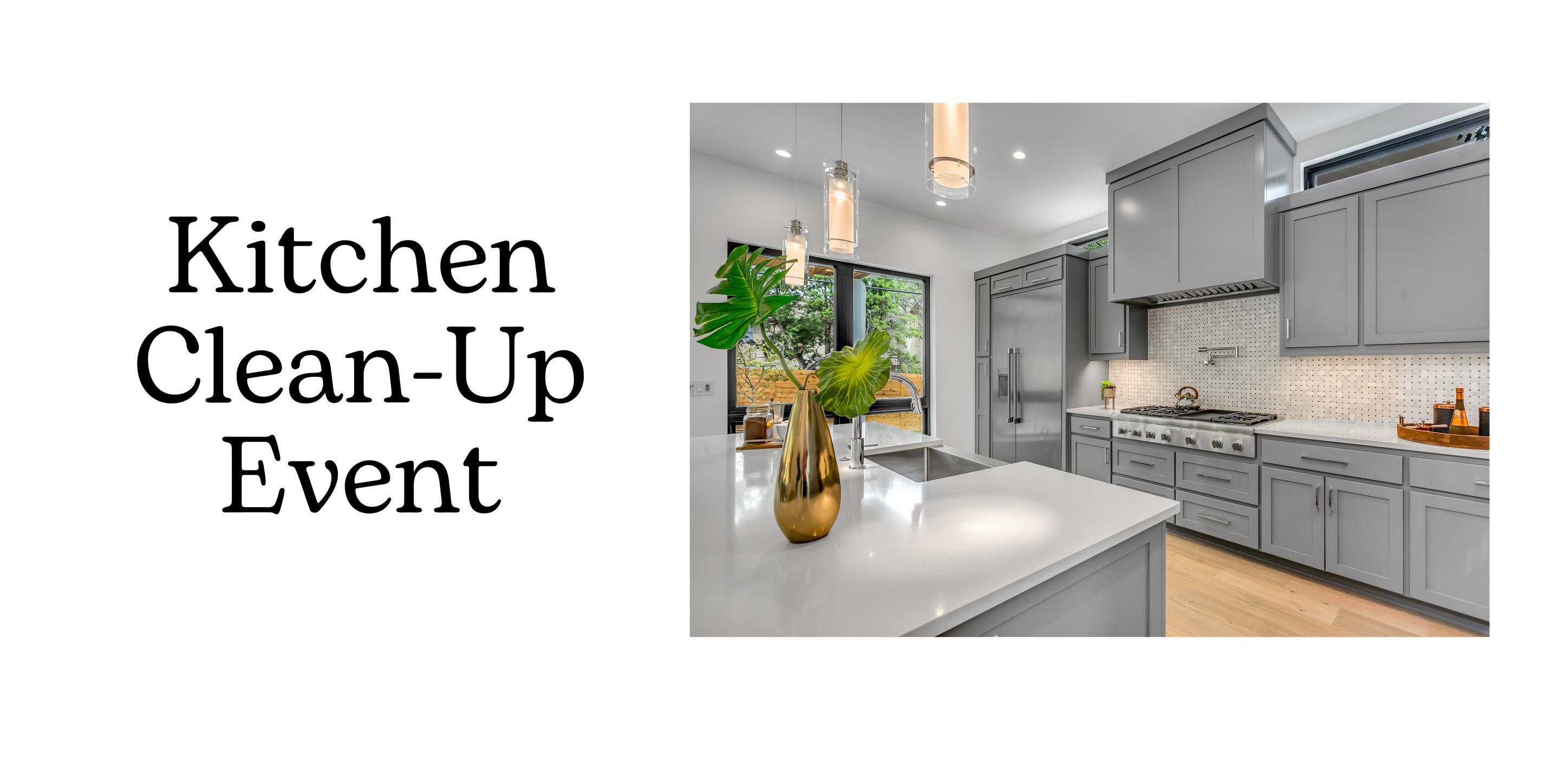January Kitchen Cleanup Event 💦 | Facebook