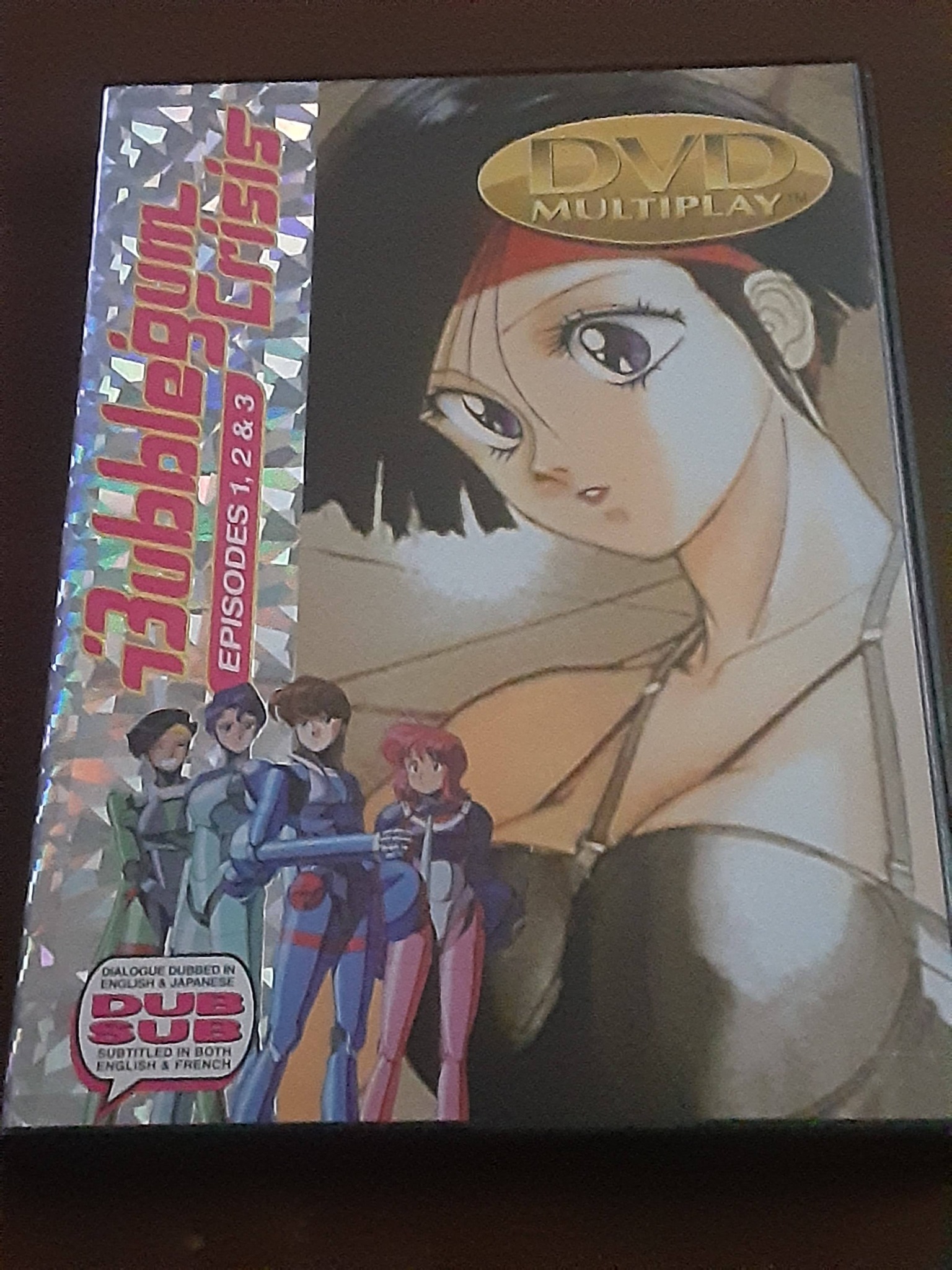 Completing my Bubblegum Crisis DVD collection