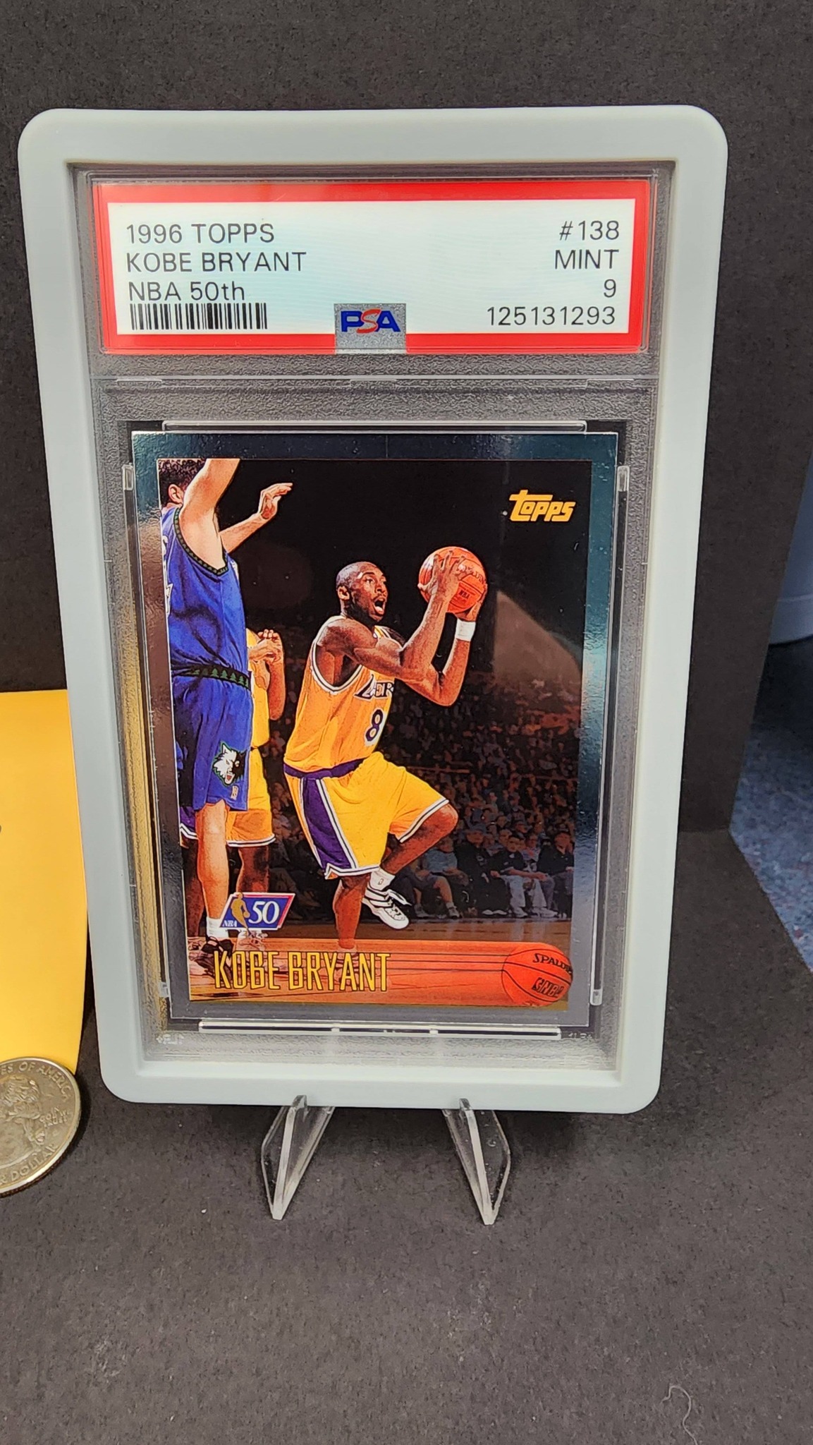 1996 nba 50th anniversary psa 9 for sale