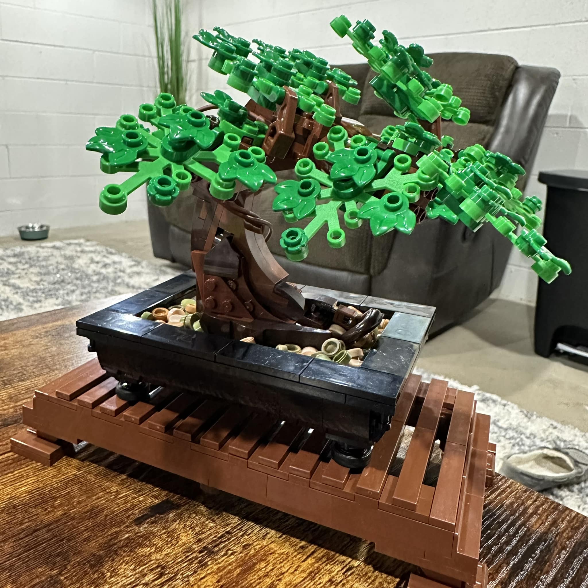 Lego Icons 10281 Bonsai Tree MOC for fall and winter