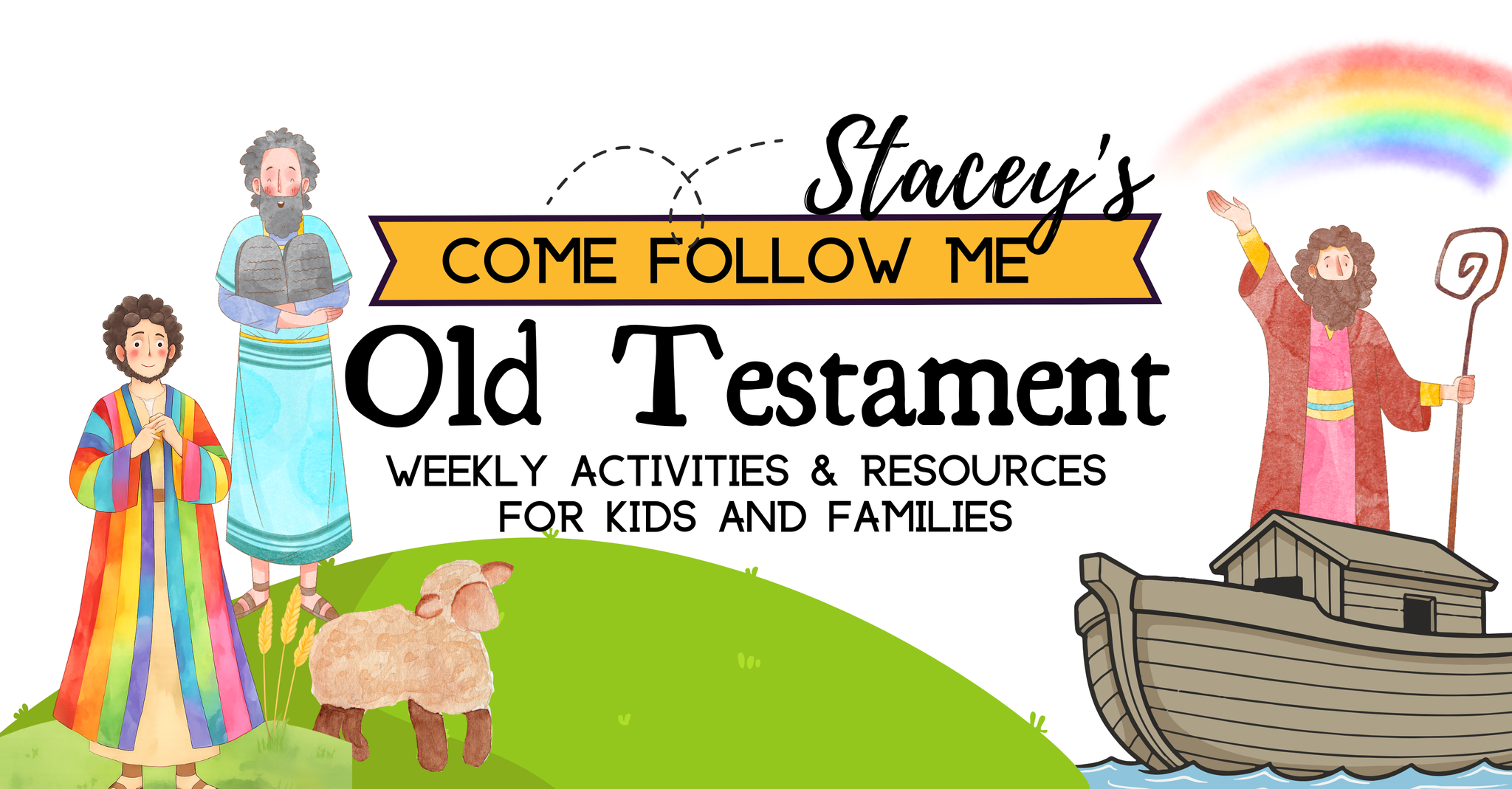 Stacey's Come Follow Me: Weekly Activities For Kids | Old Testament ...