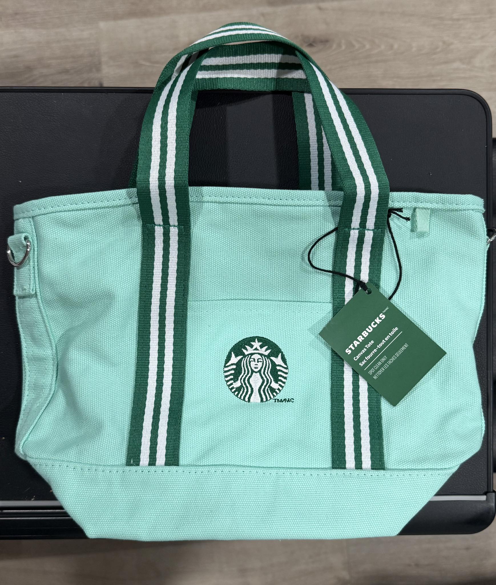 Found last mint-green Starbucks tote bag in Escondido, CA