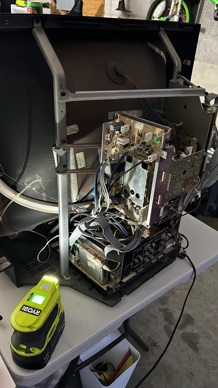 Tuning up a Zenith digital system with S-Video adapter