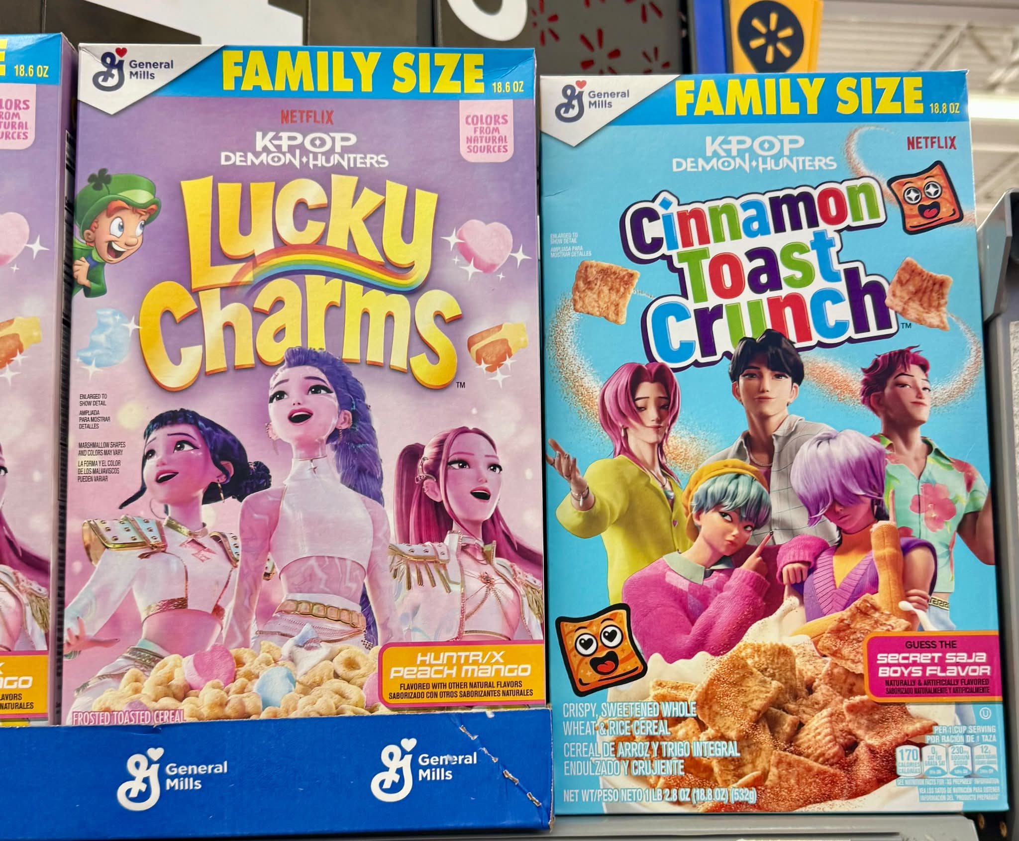 K-Pop cereal is officially rolling out—Huntrix Peach Mango Lucky