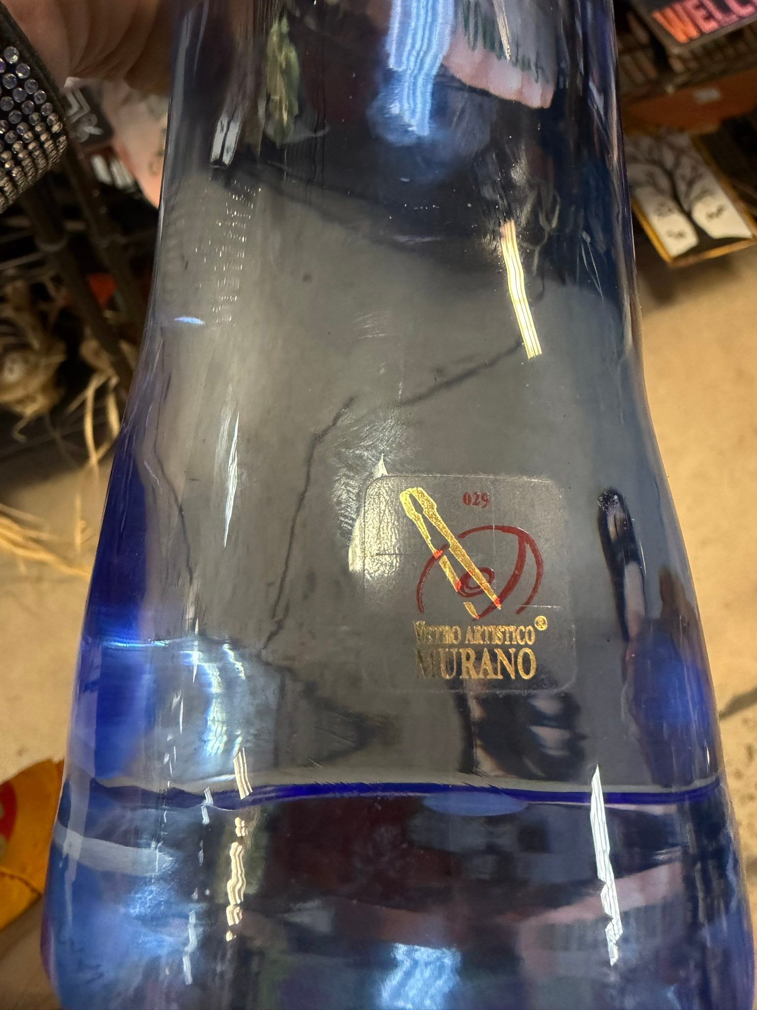 Weird thrift store find verified as Murano art by Cristiano Tosso