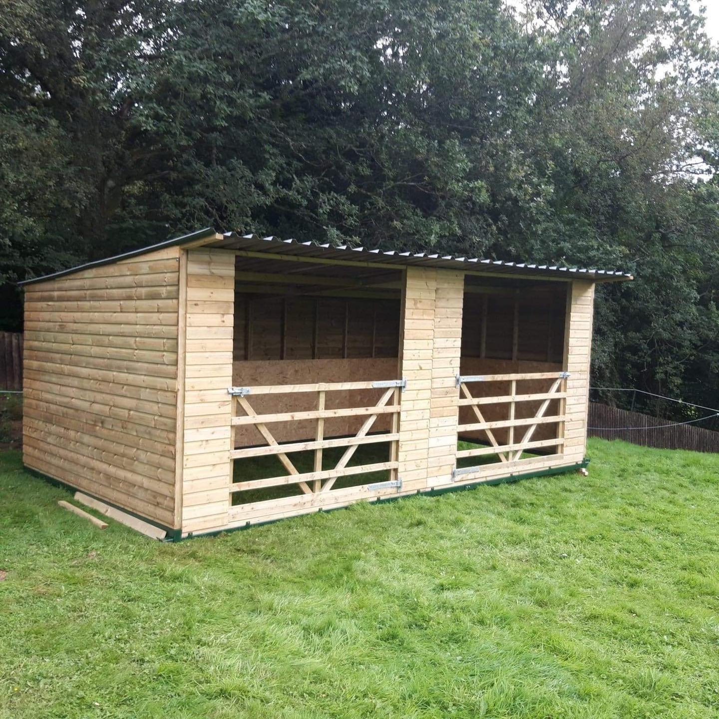 Black - A 24x12 from £2200 incl VAT Choose feather edge cladding or ...