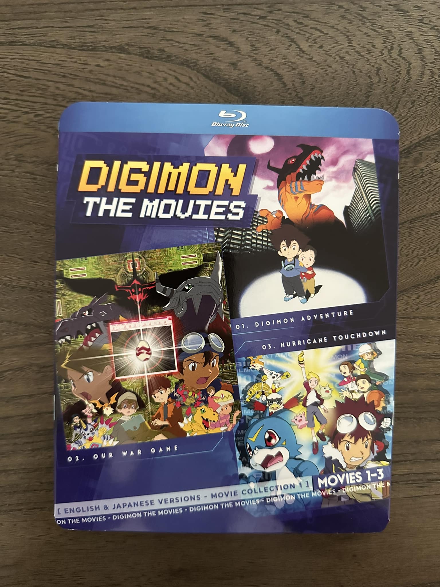 Coming December 17th 2024! Digimon movies 1-3 on Blu-ray 