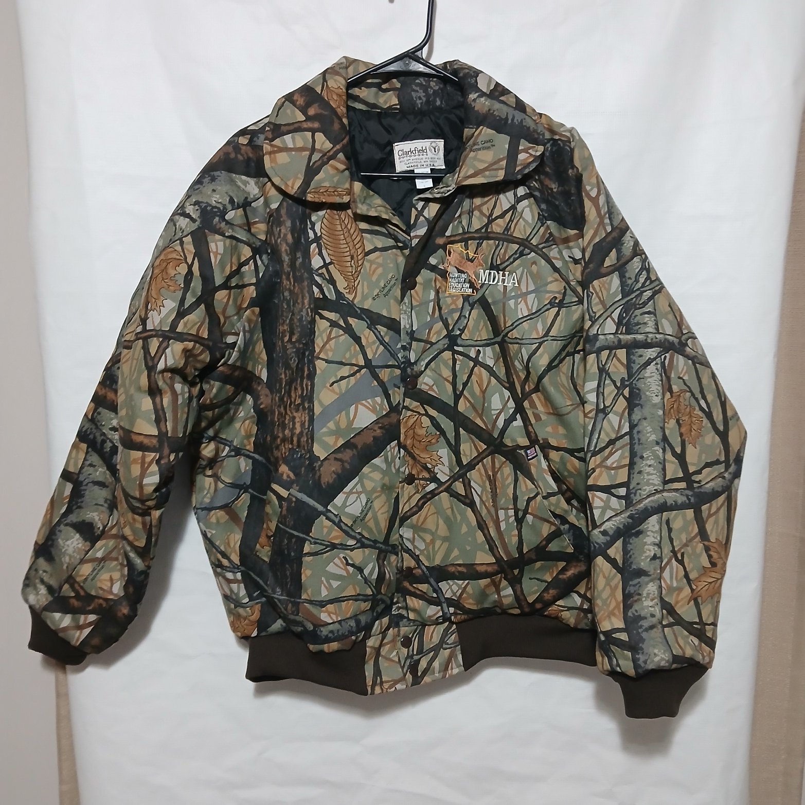 Vintage Clarkfield Outdoors Skyline Camo Apparition MDHA Men