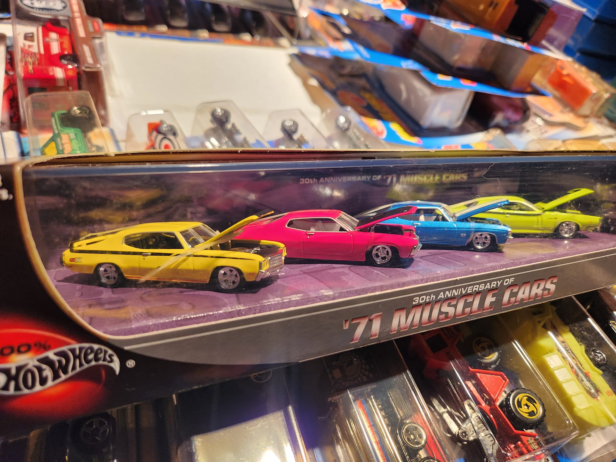 Hot Wheels 30th anniversary '71 muscle cars set for sale