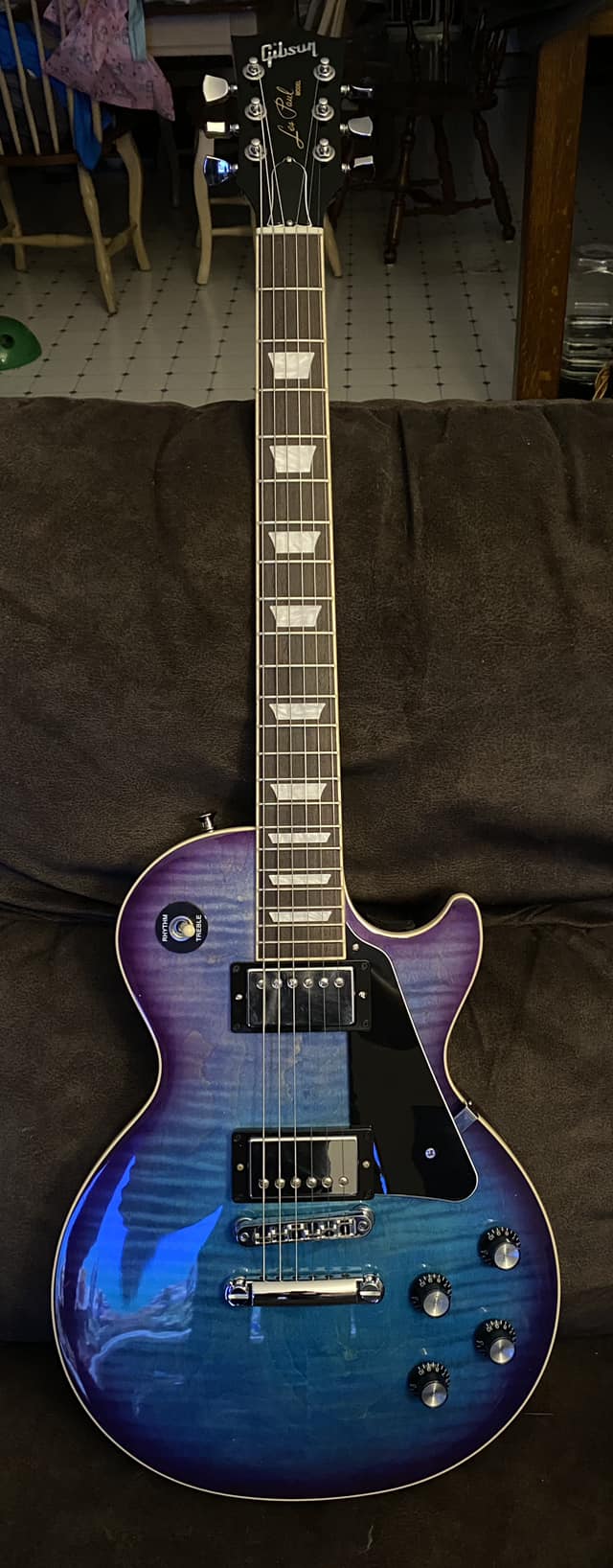 2024 Gibson Les Paul Trad Pro V dark purple burst review
