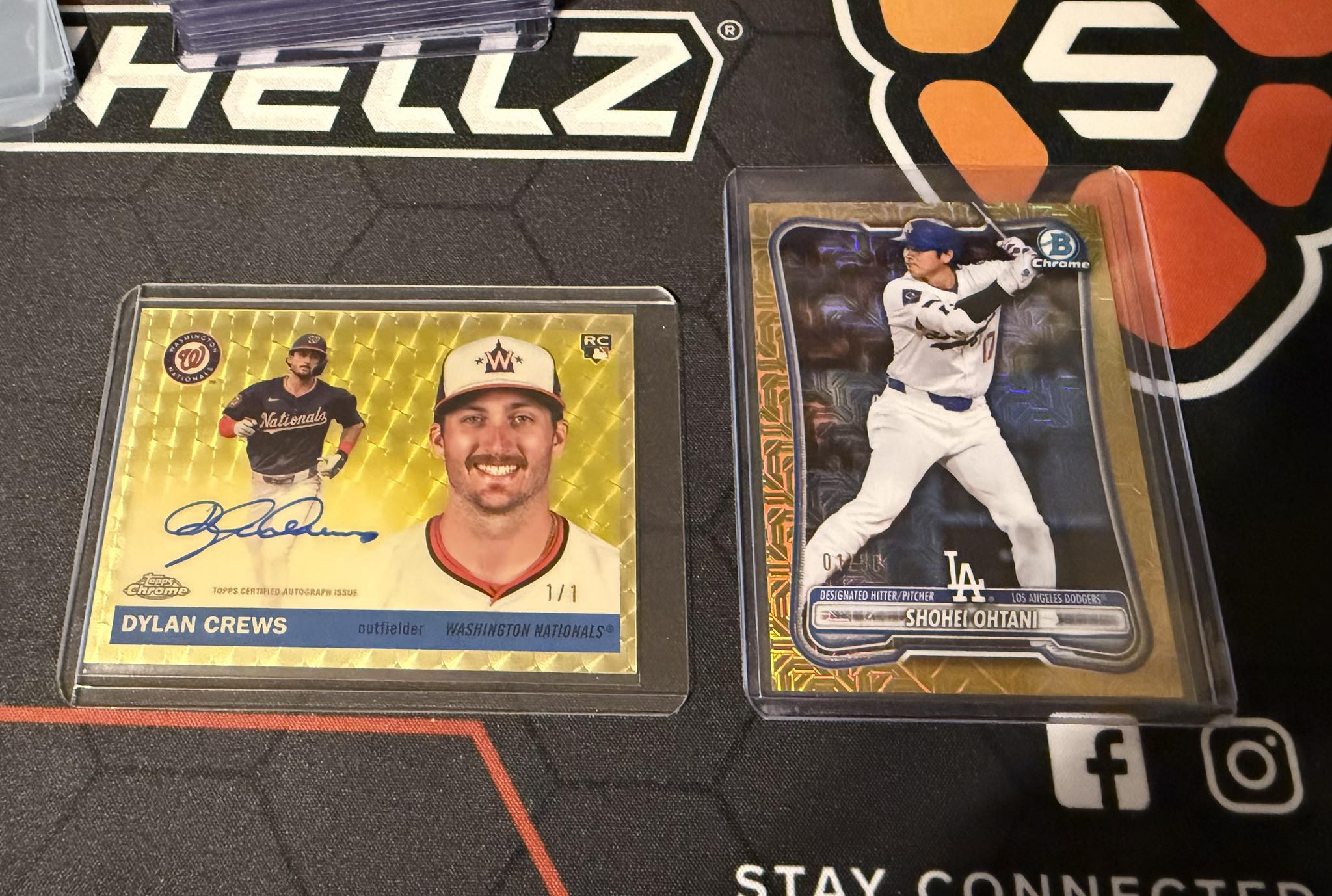 Talk about some nonsense. Dylan Crews Rookie Auto Superfractor 1/1 