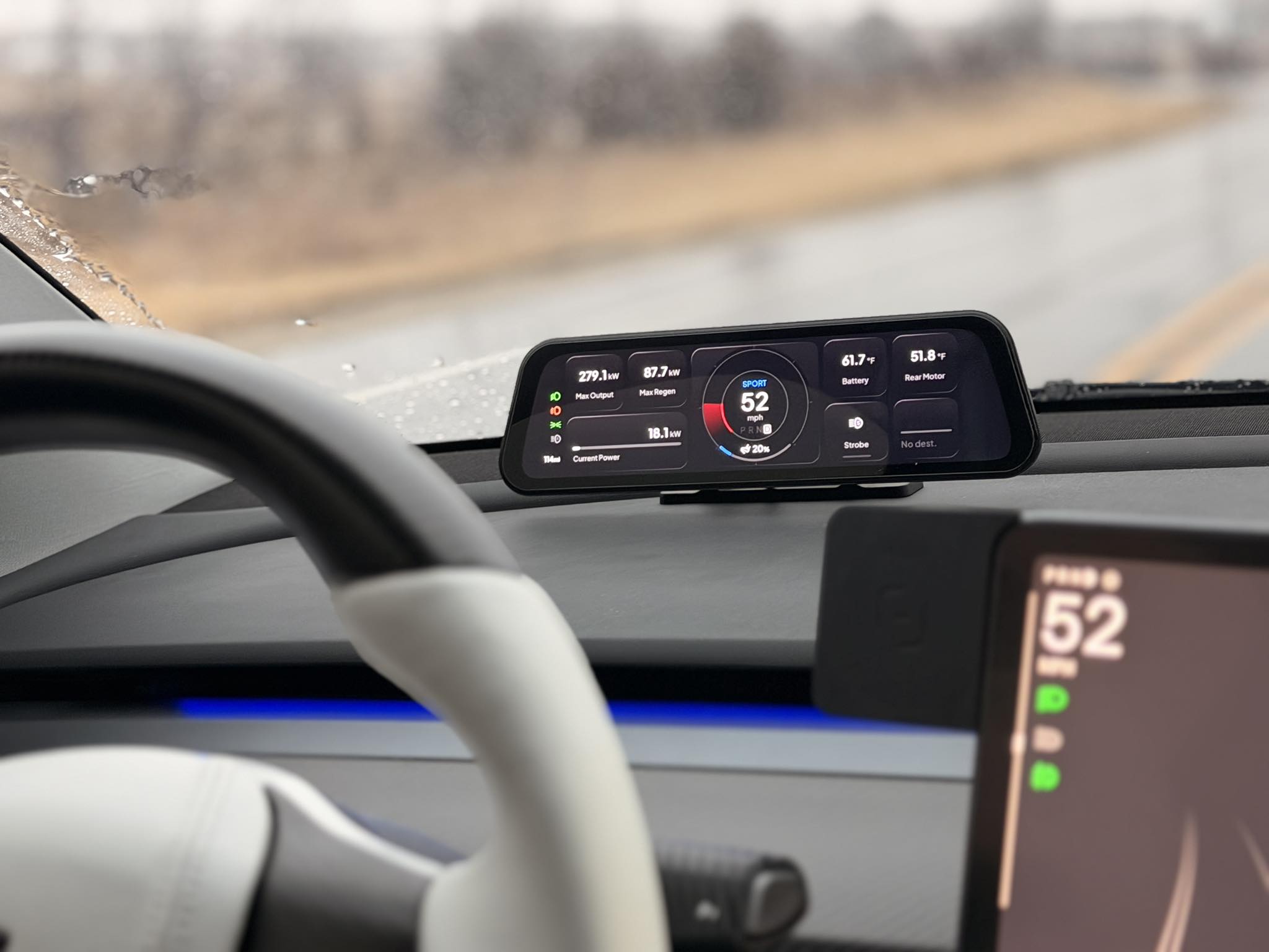 S3xy dash commander installation experience for Model YL?