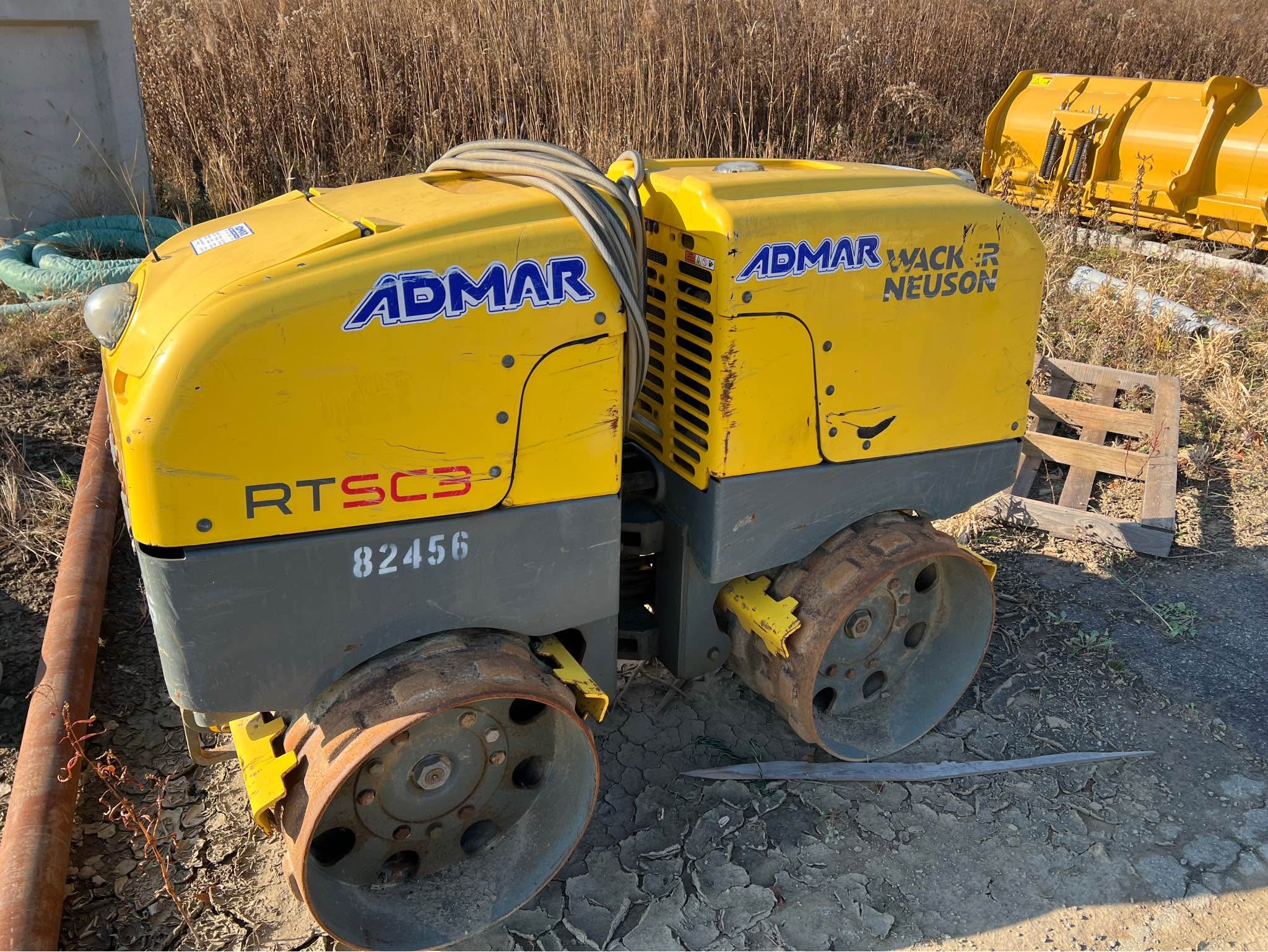 Heavy Equipment For Sale | Remote control sheep's foot roller/compactor ...