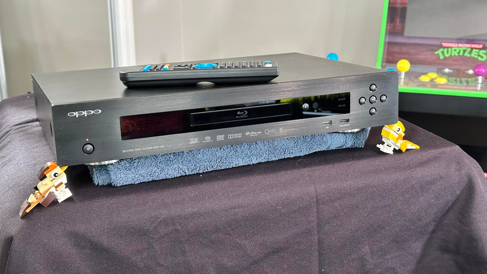 OPPO BDP-103 Blu-ray player for sale, with original accessories