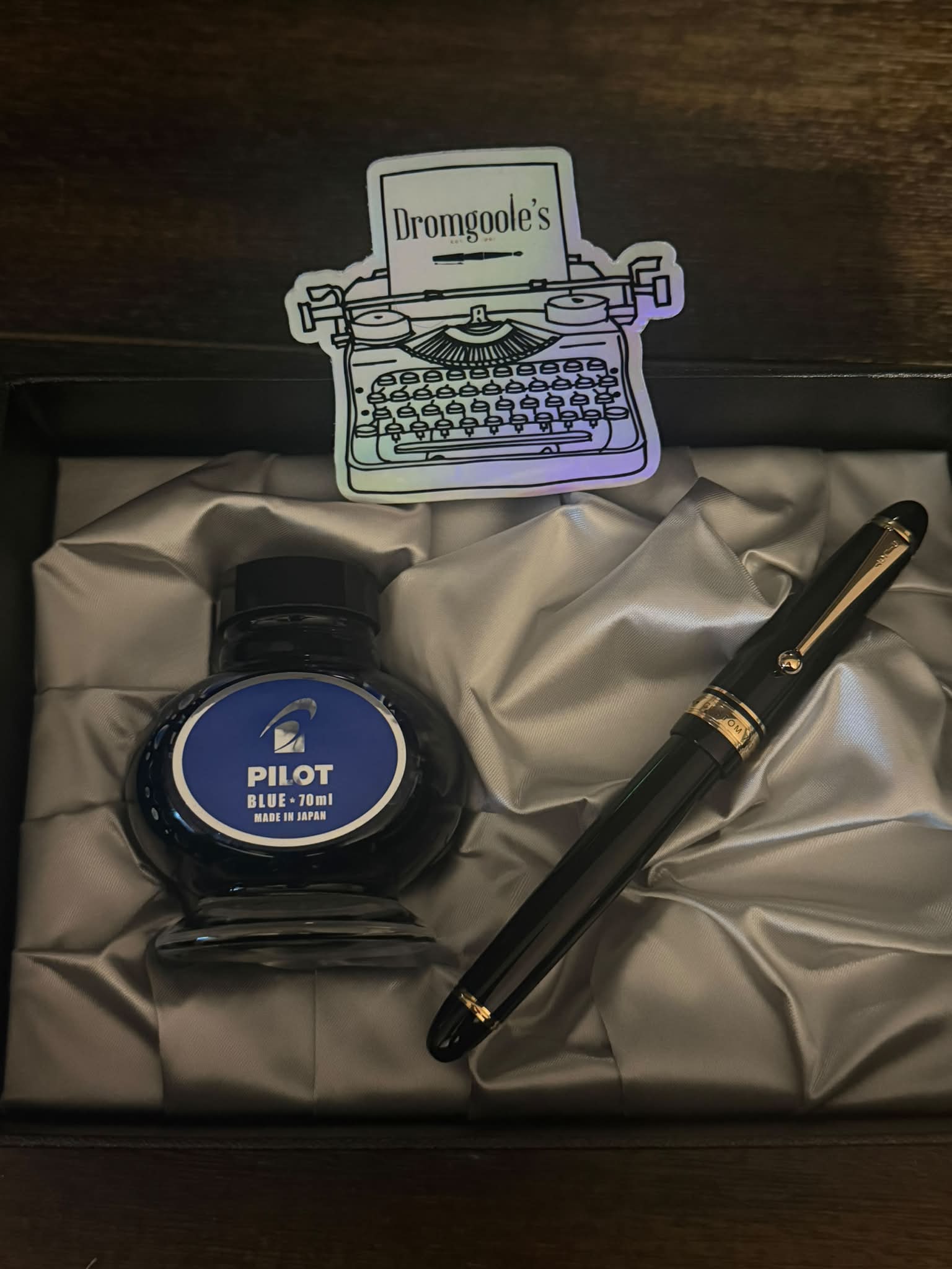 NPD - The Pilot 743 WA nib, it's such a delight to write with.