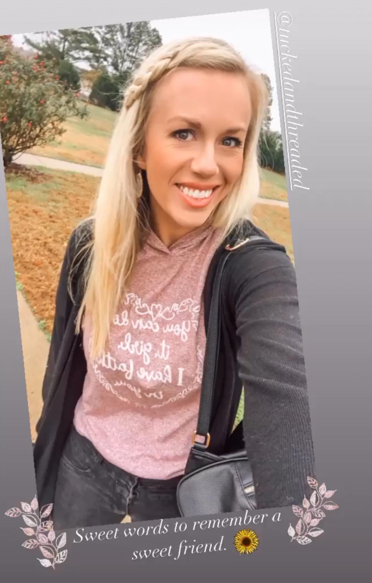 Mrs. Katie Taylor did a very special Kings Island t-shirt delivery 