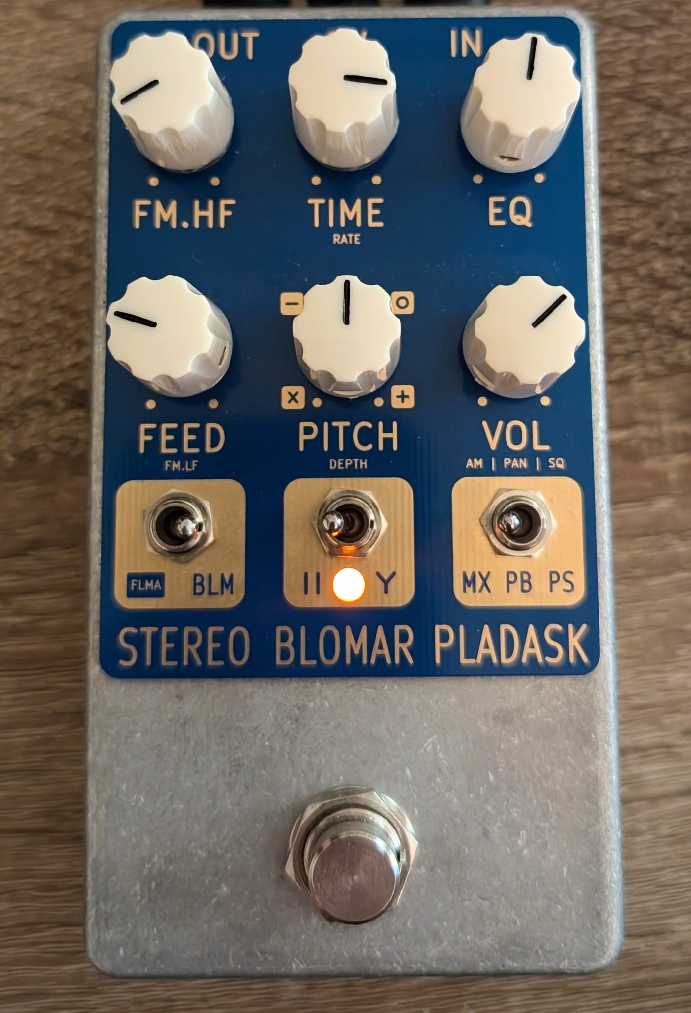 Pladask Elektrisk Etterslep Pedals for Unique Sounds