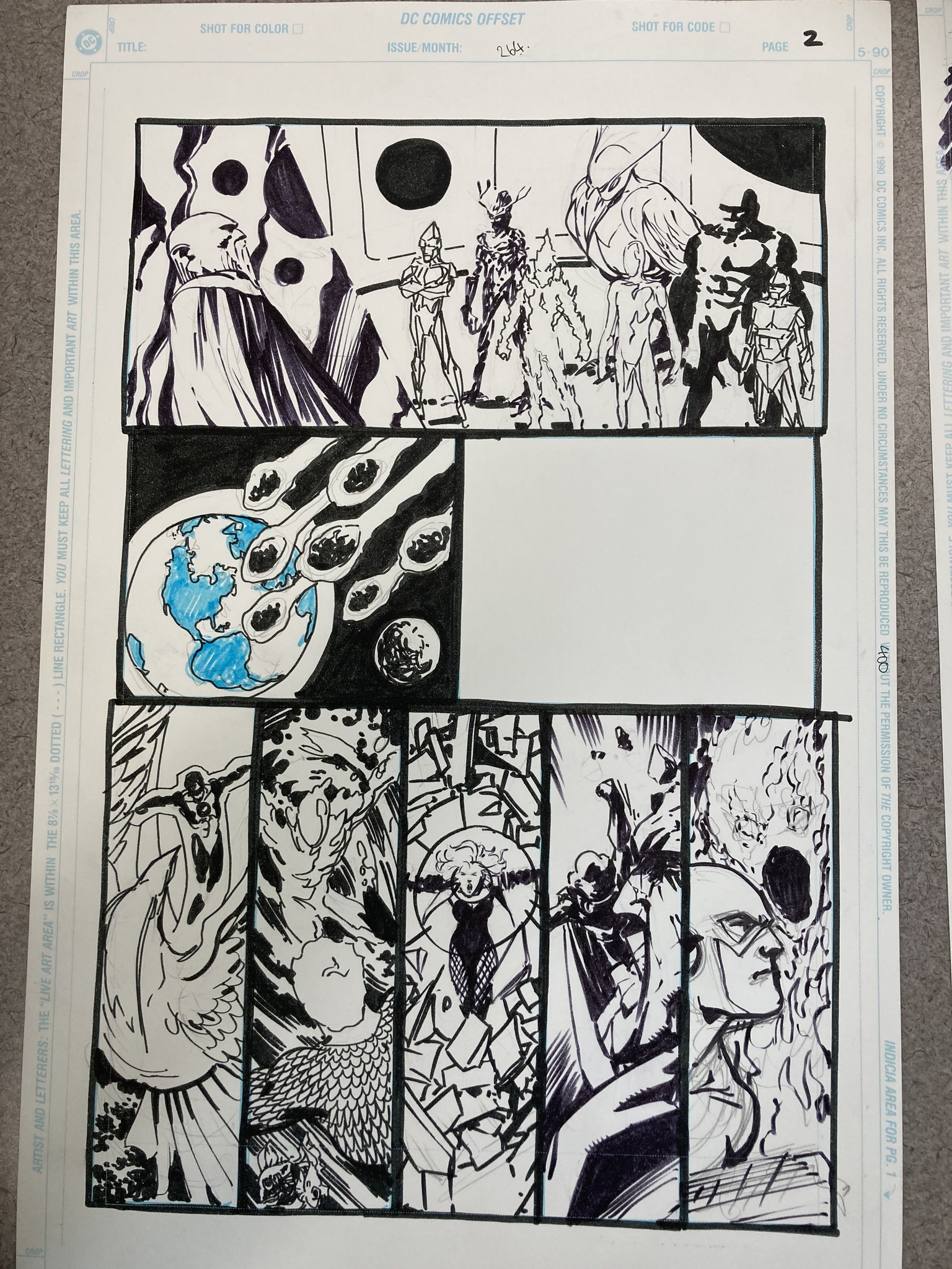 Help identifying 90s DC comic book art