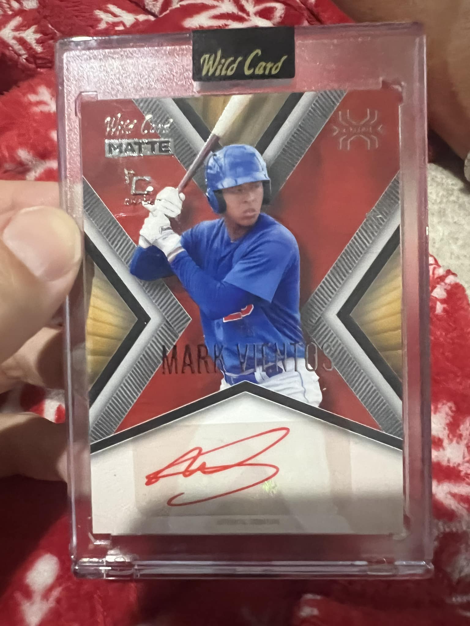 What is the value of a Zac Veen auto baseball card numbered 4/5?