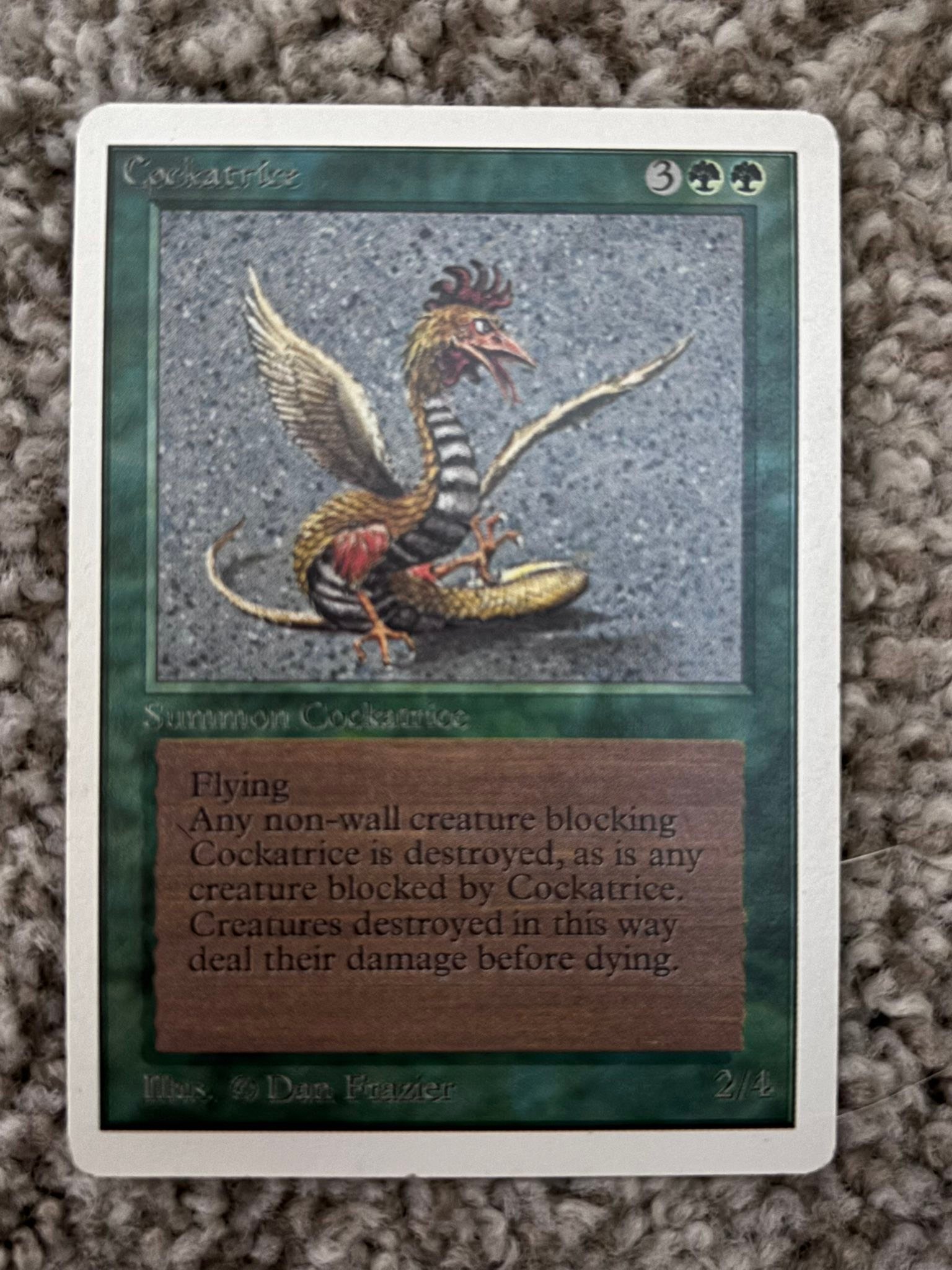 cockatrice mtg card [75] [Time Spiral Timeshifted] [Foil] – Face to Face Games Mint / near mint condition trading card Cockatrice Prices | Magic 4th