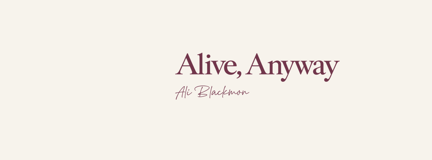Ali Blackmon