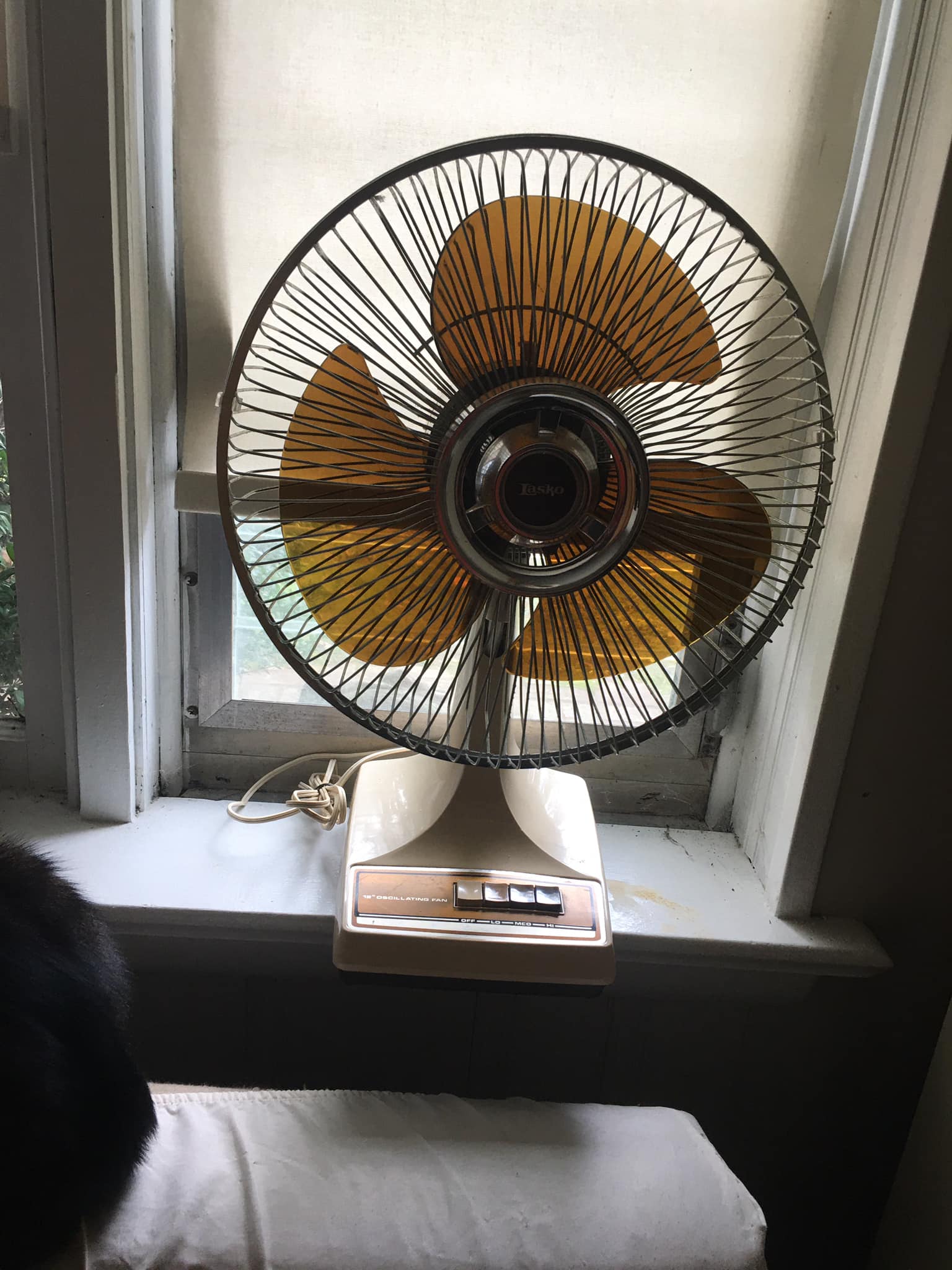 Vintage galaxy 12 oscillating fan found display picture 1
