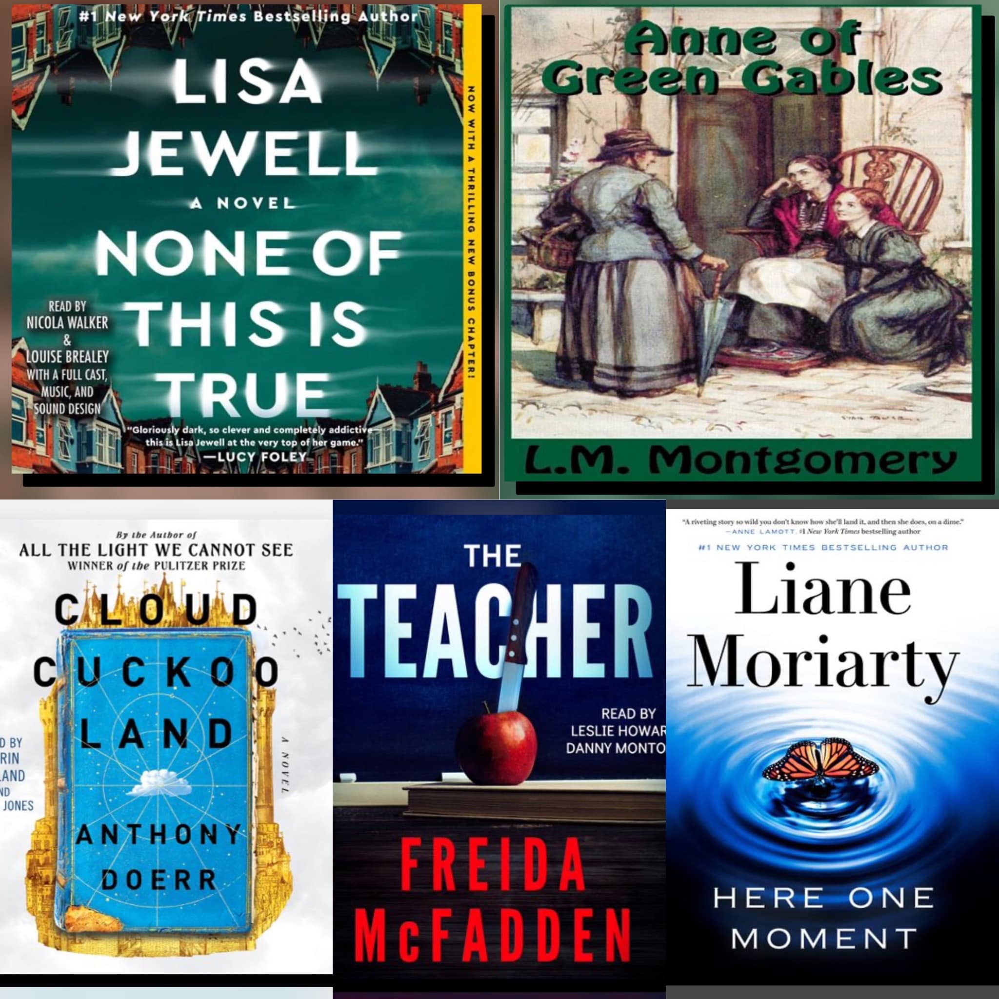 Katie - What I read over Spring Break: Finished Cloud Cuckoo Land. Very ...