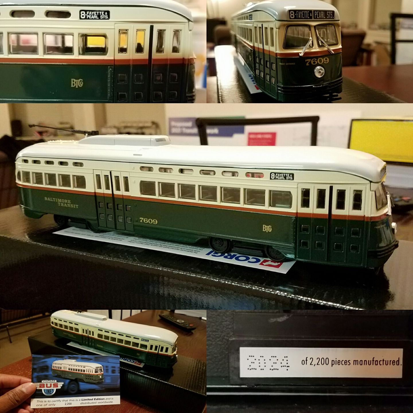 Corgi Trams x 5 Tramway Classics Limited Edition Individually Numbered display picture 1