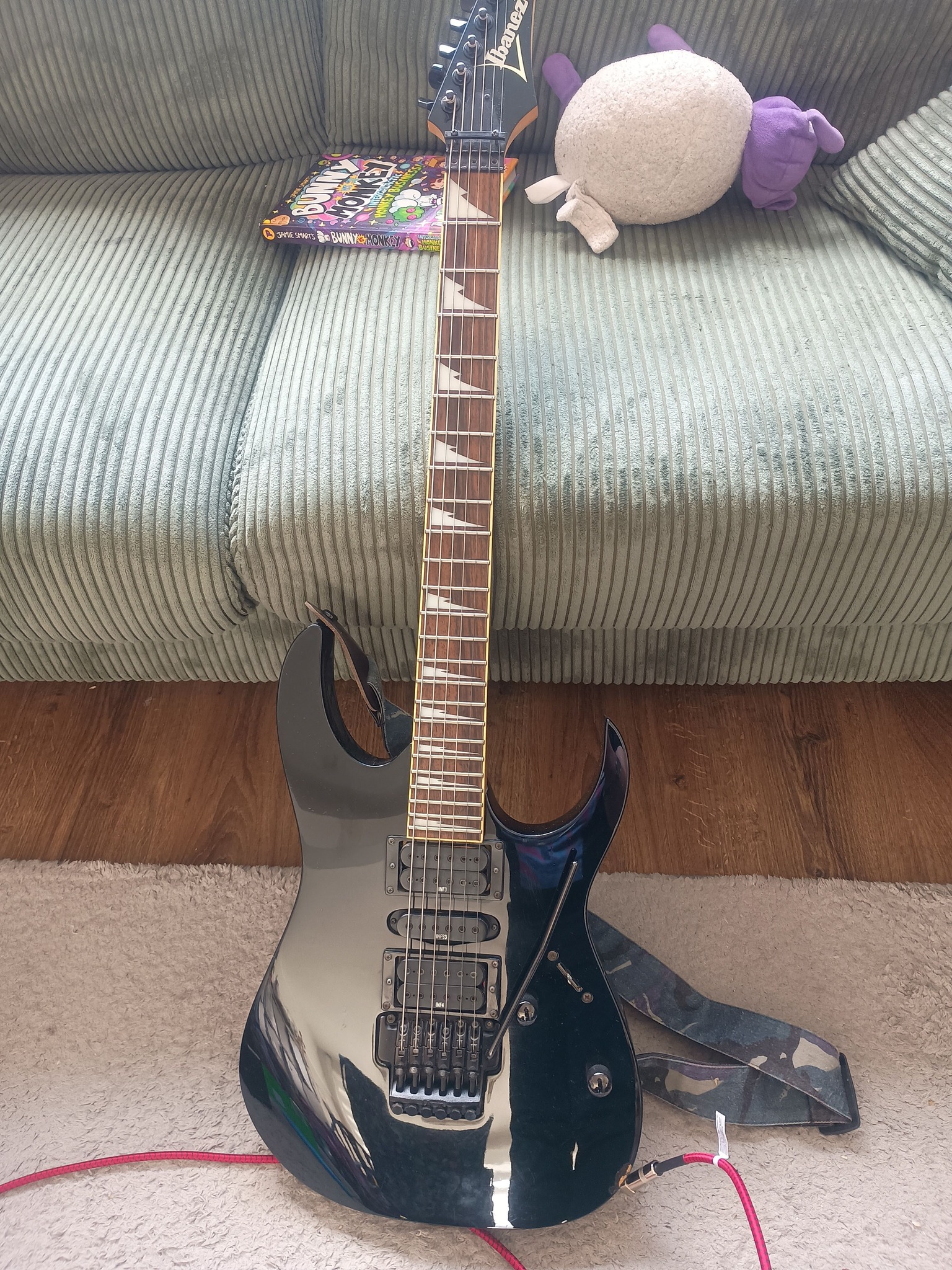 Ibanez RG 370 guitar review after repair