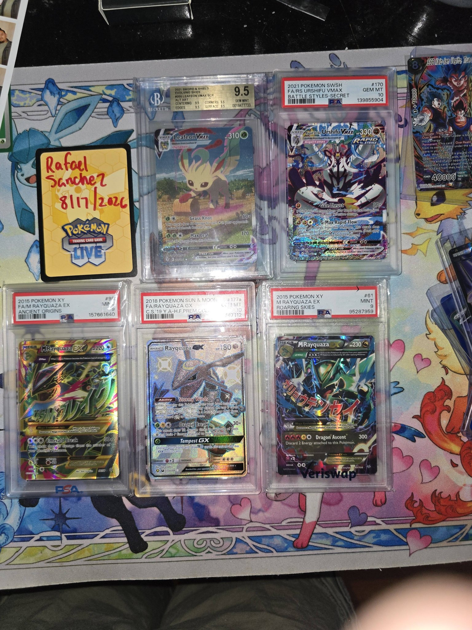 2005 Japanese Pokémon Players Club PLAY Promo Lot – Rayquaza