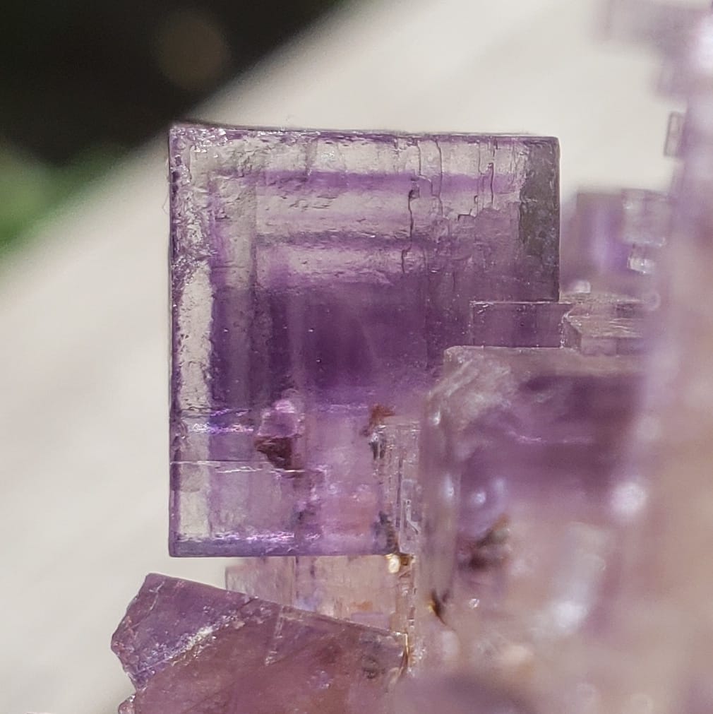 Fluorite Specimen from Hastie's Quarry, Illinois