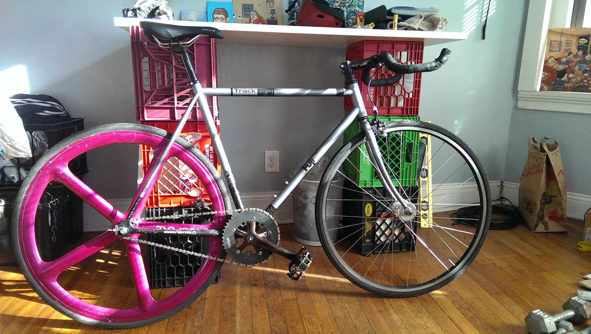 Fuji Venom FGFS frame and wheelset for sale