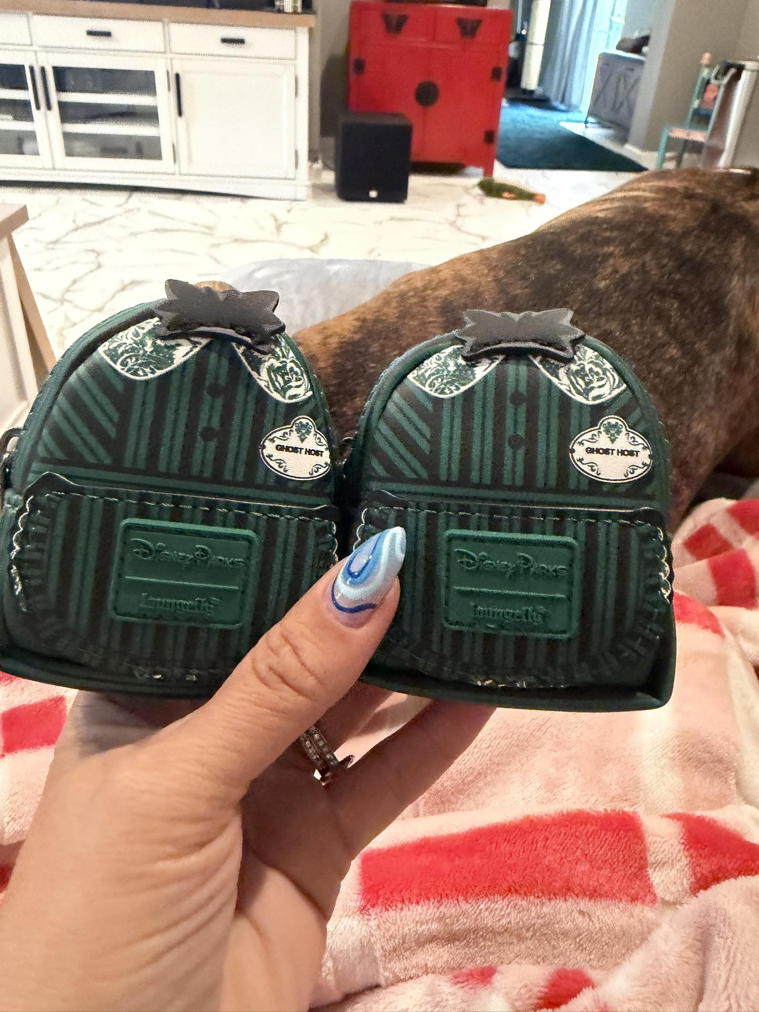 ghost host mini backpack Disney The Haunted Mansion Loungefly New – I Love Characters Timeless Loungefly elements are sure to impress the smartest mortals everywhere. I Love Characters | Just