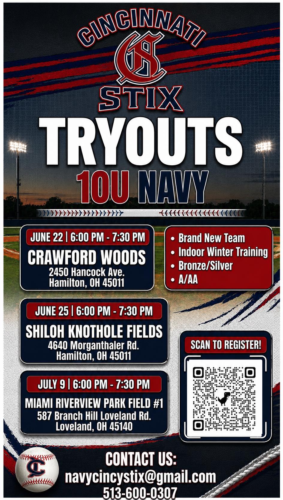 Benefits of joining an official travel baseball team like Southern