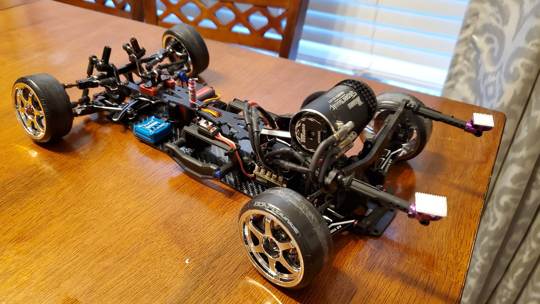 What is the value of a Sakura D4 drift car with usukani build?