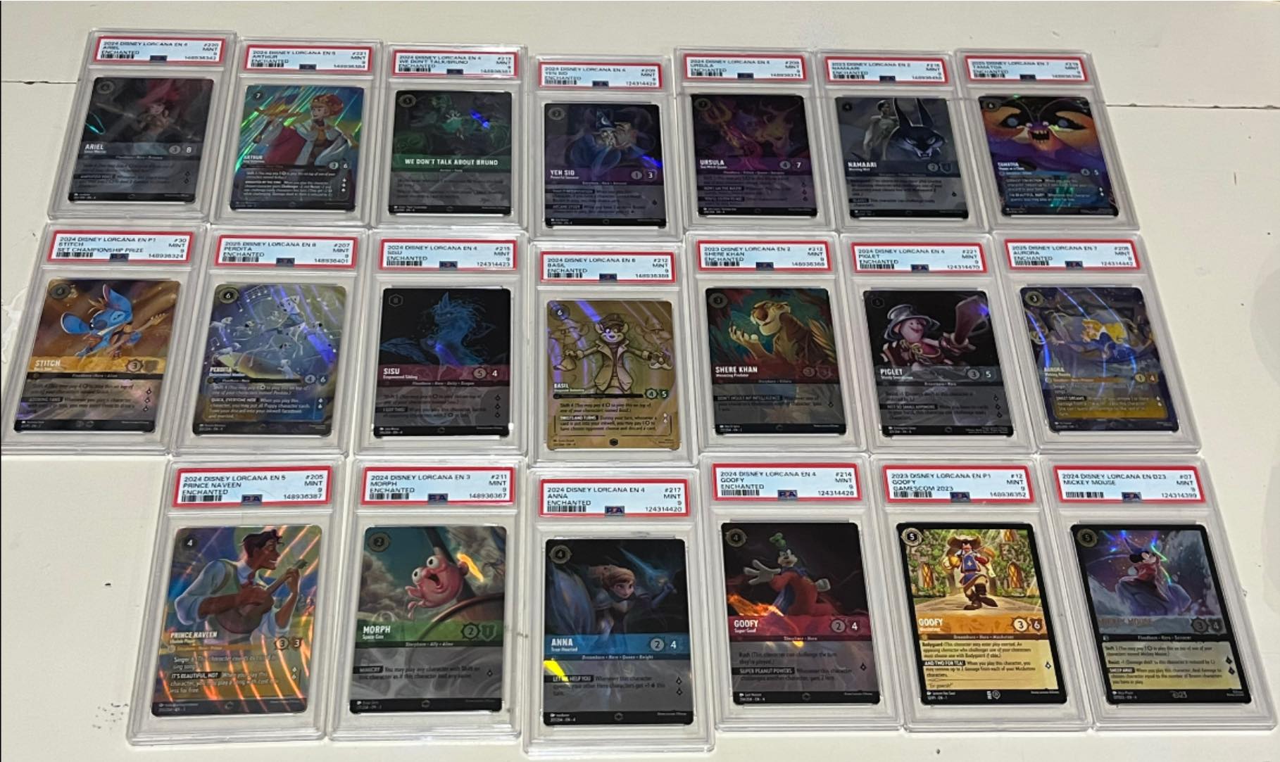 PSA 9 Lot. EDIT: SOLD!