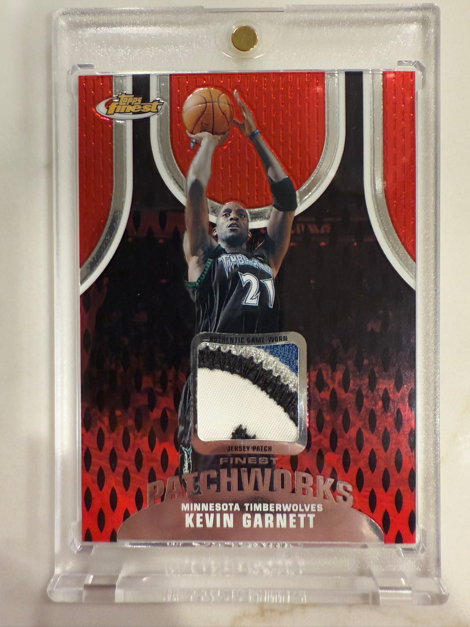2019 Mosaic Red Fusion Choice Kevin Garnett Auto PSA 10 Pop 7
