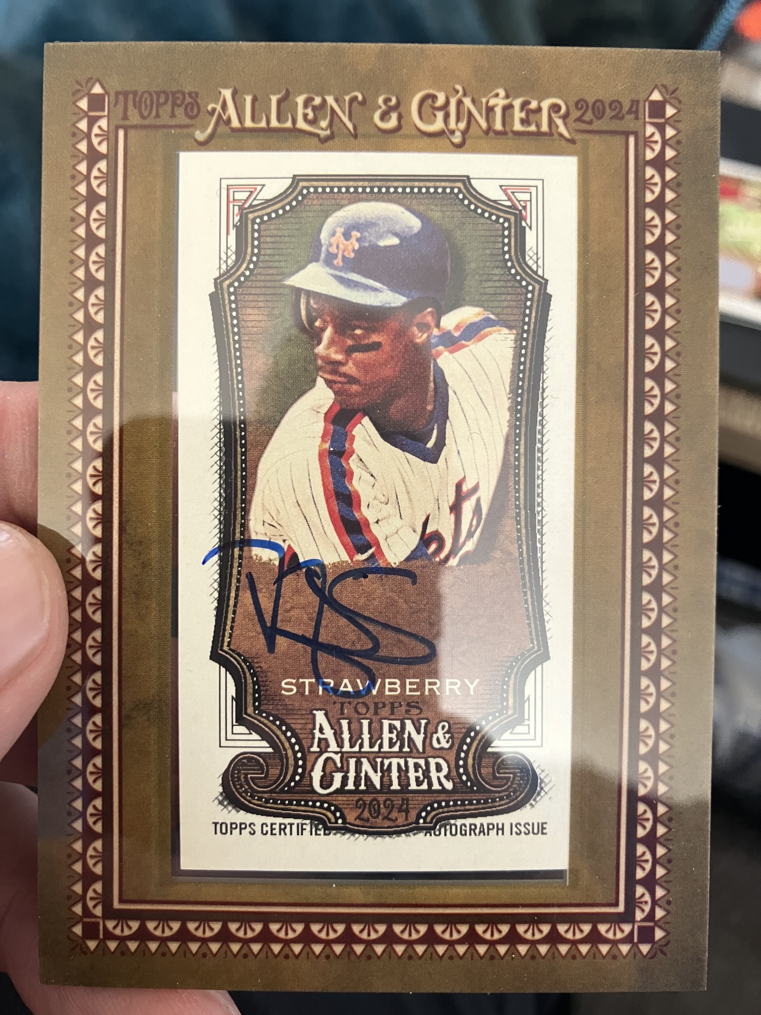 Allen Ginter hobby box, was hoping for a Tim Robinson auto but 