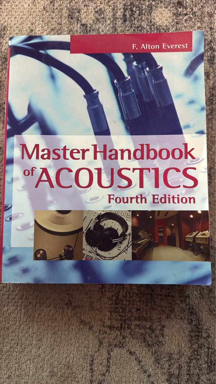 Hey there, I have come across this wonderful book about acoustical