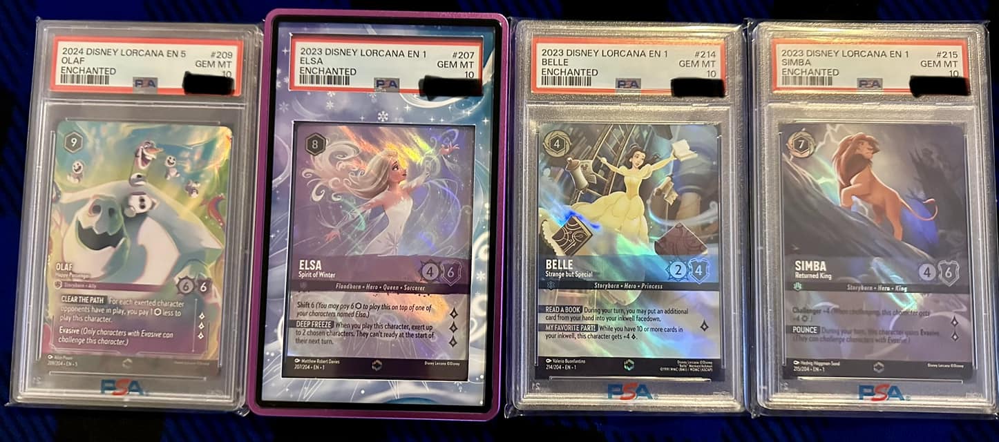First PSA submission 10s across the board