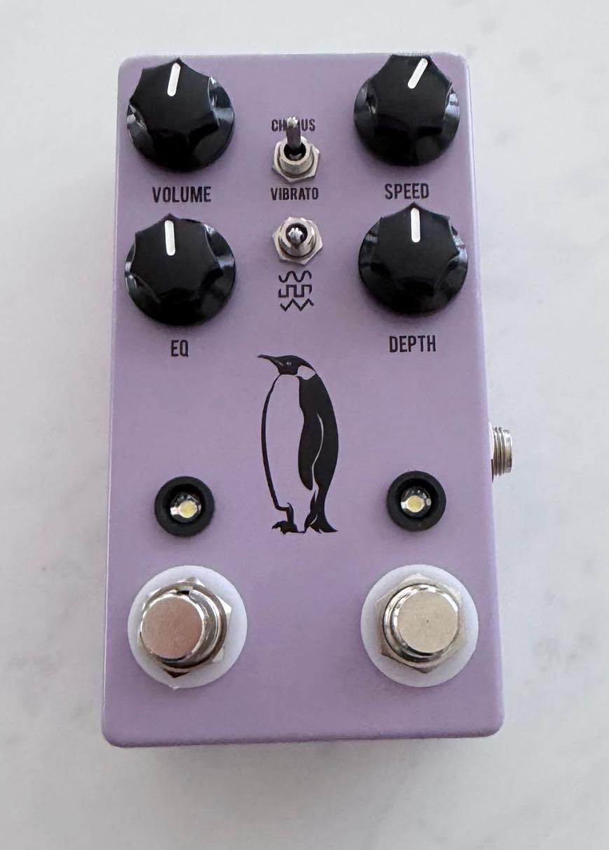 I traded some new pedals and picked up a vintage JHS Emperor V1