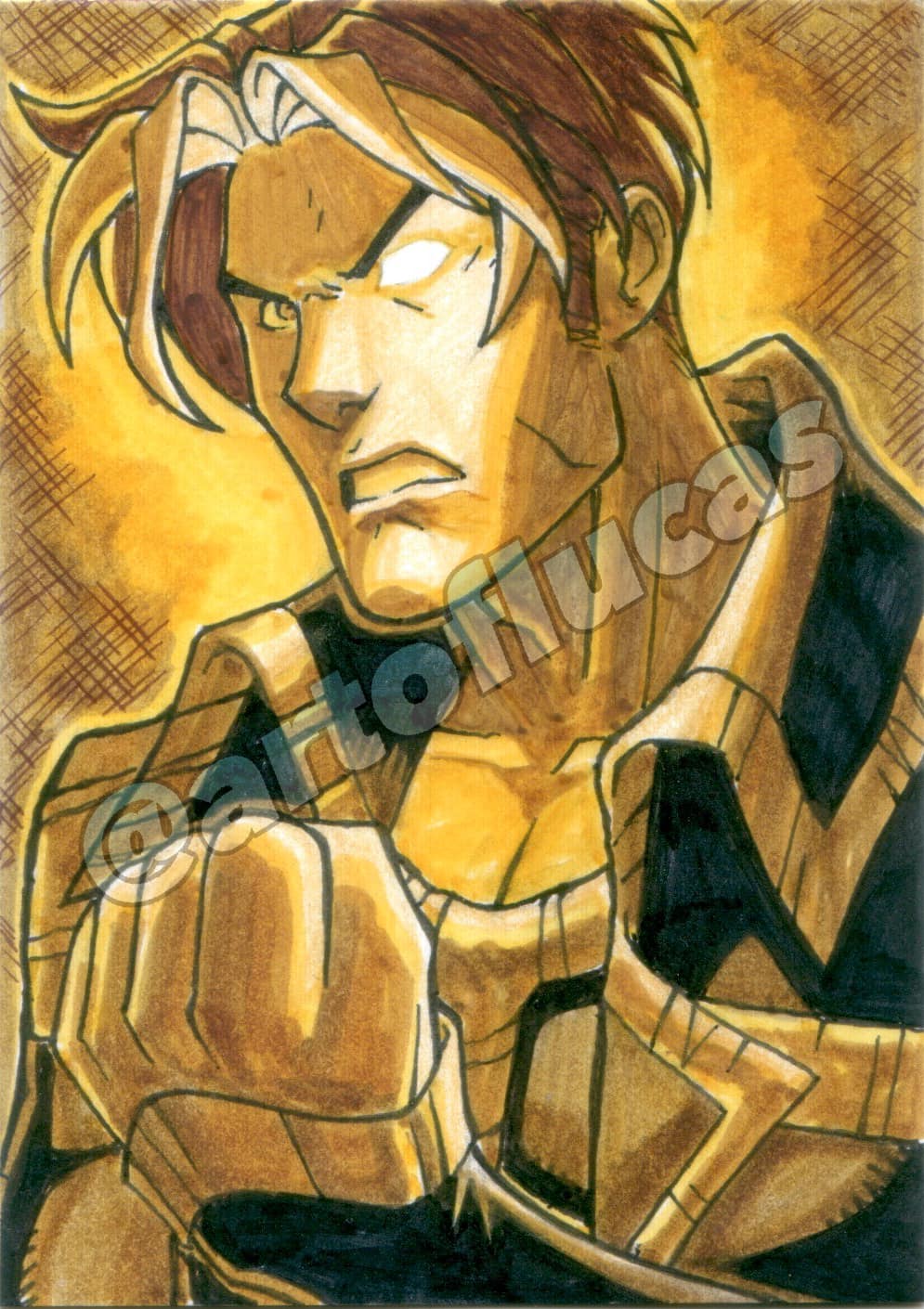 2017 Upper Deck Marvel Premier X-Men quad panel sketch card
