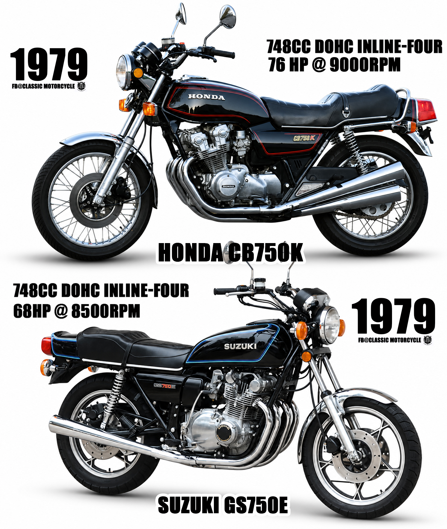 🔴 1982 Honda CB750F Integra The CB750F Integra was Honda's answer