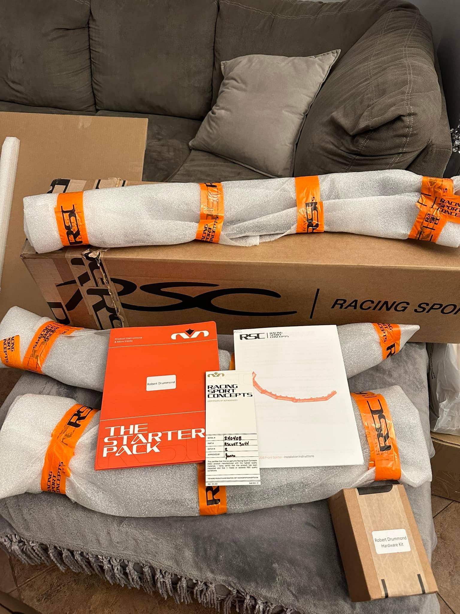 Racing Sport Concepts carbon fiber exterior parts review