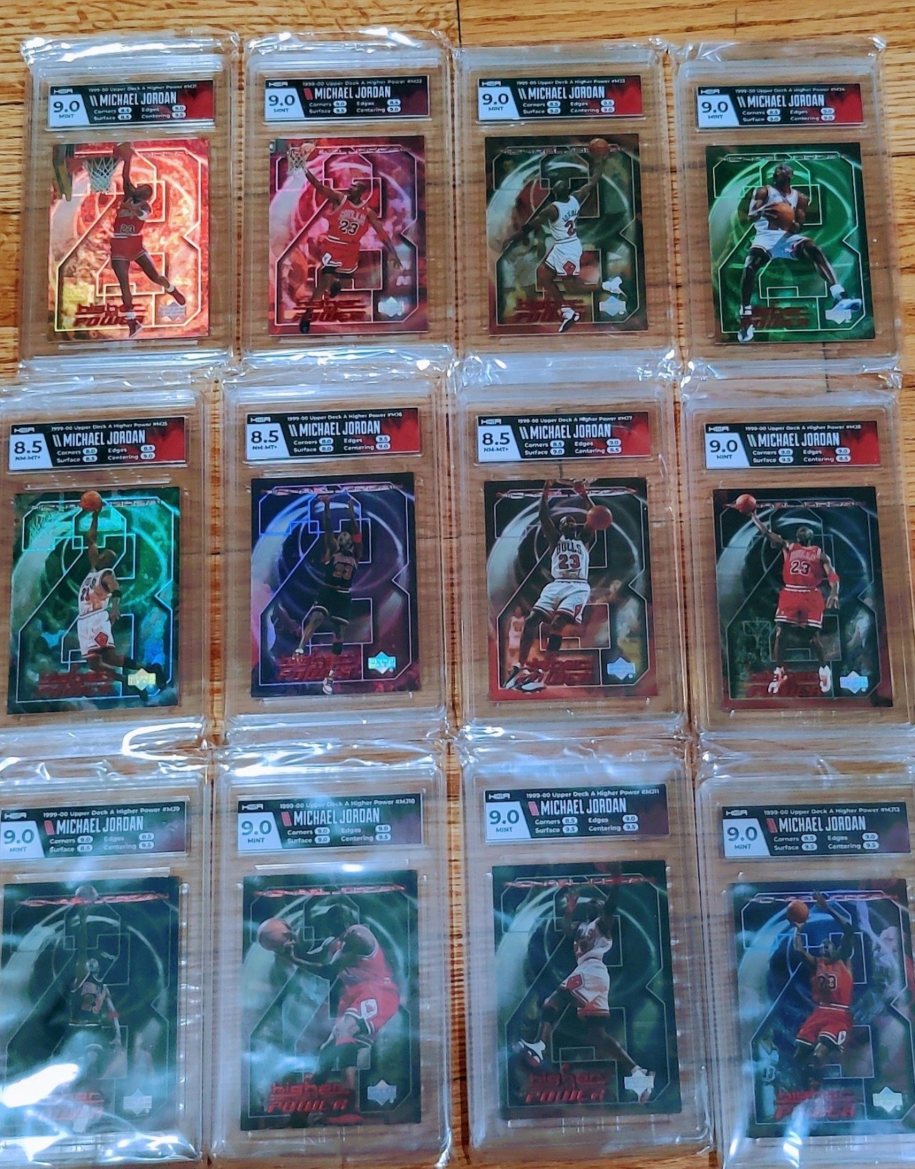 Are 1999-00 Upper Deck NBA Legends cards the same as regular Upper 